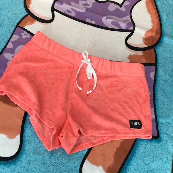 BNWOT VS PINK TERRYCLOTH SHORTS - Picture 2 of 5